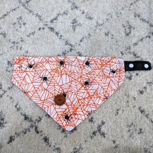 Halloween Reversible Snap Button Pet Bandana